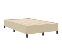 vidaXL Cadre de Lit Minimaliste en Vert Clair Gris 120 cm x 190 cm Robuste en Bois d'Ingénierie Design Compact pour Petites Chambres Assemblage Facile Inclus Mobilier de Chambre Simple et Moderne
