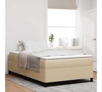 vidaXL Cadre de lit Vert clair Gris 120x190 cm Tissu en velours côtelé 42006961