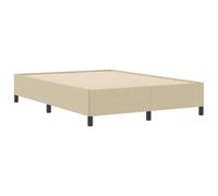 vidaXL Cadre de Lit Minimaliste | Vert Clair | Bois et Métal Solide | s'adapte aux Matelas Standards 140 X 190 cm | Instructions d'Assemblage Incluses | Adulte | Durable | Design Simple