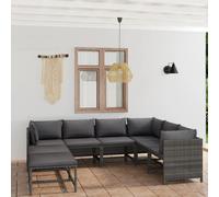 vidaXL Sommier à ressorts de lit Noir 160x200 cm Velours 3120780