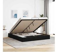 VidaXL Cadre de lit ottoman avec matelas noir 180x200 cm velours, cadre de lit, cadre de lit ottoman, cadre de lit avec 3310981