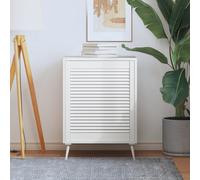 vidaXL Cadre de lit ottoman sans matelas gris foncé 120x200 cm tissu