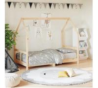 vidaXL Cadre de lit pour enfant 80x160 cm bois de pin massif 835724
