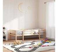 Vidaxl Cadre De Lit Pour Enfants 90x200 Cm Bois De Pin Massif Marron