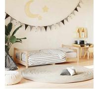 vidaXL Cadre de Lit pour Enfants avec Tiroirs, Lit Simple avec Tête de Lit et Pied de Lit, Meuble de Chambre, Scandinave, 834429