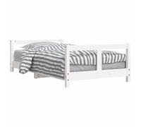 vidaXL Cadre de Lit pour Enfants avec Tiroirs, Lit Simple avec Tête de Lit et Pied de Lit, Meuble de Chambre, Scandinave, 834430