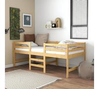 Vidaxl Cadre De Lit Sans Matelas 90x200 Cm Bois De Pin Massif Marron