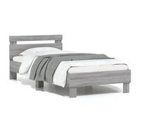 vidaXL Cadre de lit sans matelas avec lumières LED 75x190 cm 838755