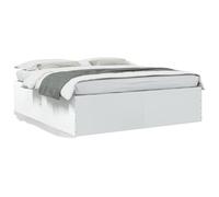 vidaXL Cadre de lit sans Matelas Blanc 180x200 cm