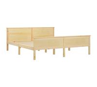 vidaXL Cadre de lit sans Matelas Bois Massif de pin 180x200 cm
