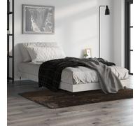 vidaXL Cadre de lit sans matelas gris béton 90x200 cm