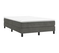 vidaXL Cadre de lit sans Matelas Gris foncé 120x200 cm Velours