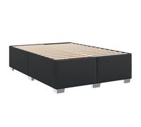 vidaXL Cadre de lit sans matelas 3284556 Similicuir 140x190 cm Noir