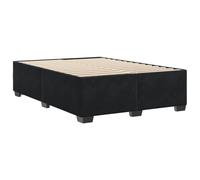 vidaXL Cadre de lit sans Matelas Noir 140x190 cm Velours
