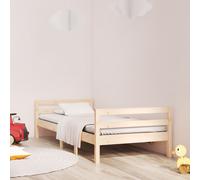 vidaXL Cadre de lit sans matelas noir 160x200 cm tissu