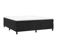 vidaXL Cadre de lit Noir 180 x 200 cm Velours 3121134