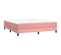 vidaXL Cadre de lit sans Matelas Rose 180x200 cm Velours