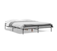 Vidaxl Cadre De Lit Sans Matelas Sonoma Gris 160x200 Cm Multicolore