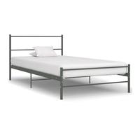 vidaXL Cadre de Lit Sommier à Lattes Lit Simple Lit Adulte Lit Coffre Cadre à Lattes sur Pied Chambre à Coucher Maison Intérieur Gris Métal 90x200 cm Gris https://www.fnac.com/mp43173172/vidaXL-Cadre-de-lit-Gris-Metal-90-x-200-cm/w-4?oref=3da36b59-9a6e-9270-571a-bcb38bc827a0