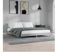 vidaXL Cadre de lit sonoma gris 140x200 cm bois d'ingénierie 832251
