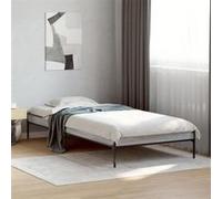 Vidaxl Cadre De Lit Sans Matelas Sonoma Gris 90x190 Cm Multicolore