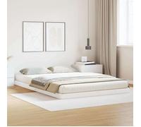 vidaXL Lit au sol 160x220 cm en bois de pin massif 869755