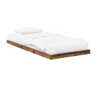 vidaXL Cadre de lit surélevé Bois Ancien 80 x 200 cm Bois d'ingénierie