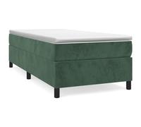 Bedframe zonder matras 90x200 cm fluweel donkergroen3121099