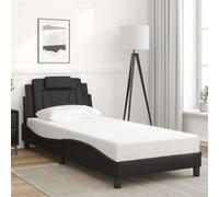 vidaXL Cadre de Lit Viana sans Matelas, Lit Rembourré, Sommier à Lattes, Lit Simple, Lit Adulte de Chambre à Coucher 3208054 Multicolore G