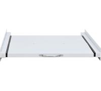 vidaXL Cadre de montage intermédiaire pour machines à laver avec étagère extensible