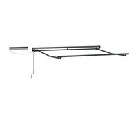 Vidaxl Cadre De Store Rétractable Électrique Anthracite 3,5 X 2 M