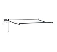 Vidaxl Cadre De Store Rétractable Électrique Anthracite 3 X 2,5 M