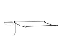 vidaXL Cadre de Store rétractable électrique Anthracite Acier, Système d'ombre Ajustable, auvent Solaire Moderne, Cadre résistant aux intempéries, auvent de terrasse Extensible