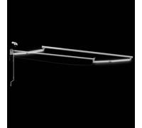 Vidaxl Cadre De Store Rétractable Électrique Blanc 3 X 2,5 M Aluminium