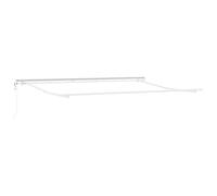 vidaXL Cadre de tente en aluminium, 4 x 3 m, automatique, rotatif, pour jardin, terrasse, auvent