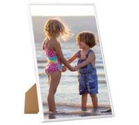 vidaXL Cadre photo Collage 3 pcs. pour mur table blanc 21x29,7 cm MDF