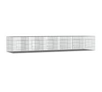 Vidaxl Cage À Lapin 6 Panneaux 327x79x54 Cm Fer Galvanisé