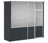Cage à oiseaux - VIDAXL - 215x78x200 cm - Acier galvanisé - Durable - Intérieur/Extérieur