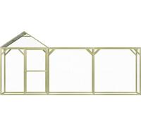 vidaXL Cage à poules 4,5x1,5x2 m Bois de pin imprégné