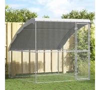 Vidaxl Cage À Poules Argenté 2 X 2 X 2 M Acier Galvanisé