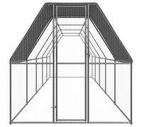 Kippenhok 2x10x2 m gegalvaniseerd staal3089322