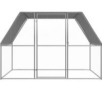 vidaXL Cage à poules d'extérieur 3x2x2 m Acier galvanisé