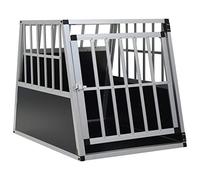 vidaXL Cage Chien Une Porte 65x91x69,5 cm Niche Chenil Caisse de Transport