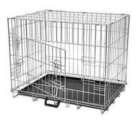 vidaXL Cage métallique et pliable pour chiens M Multicolore G