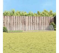 Vidaxl Cage Pour Lapins Argent 215 X 100 X 85 Cm Acier Galvanisé
