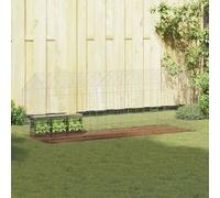 Vidaxl Cage Pour Lapins Argent 400 X 78 X 78 Cm Acier Galvanisé