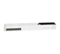 vidaXL Cage pour Lapins Argent 400 x 78 x 78 cm Acier galvanisé, Jardin et terrasse, Rectangulaire, Design Moderne, Utilisation Efficace de l'espace, Esthétique élégante, Espace de Vie extérieur