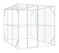 vidaXL Aviary pour Oiseaux Anthracite 302x206x214 cm en Acier