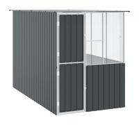 Cage À Oiseaux Vidaxl Anthracite 215x78x200 Cm Acier Galvanisé