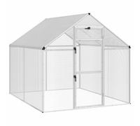 Cage pour oiseaux Maille en fil soudé Enclos extérieur Habitat jardin vidaXL vid
